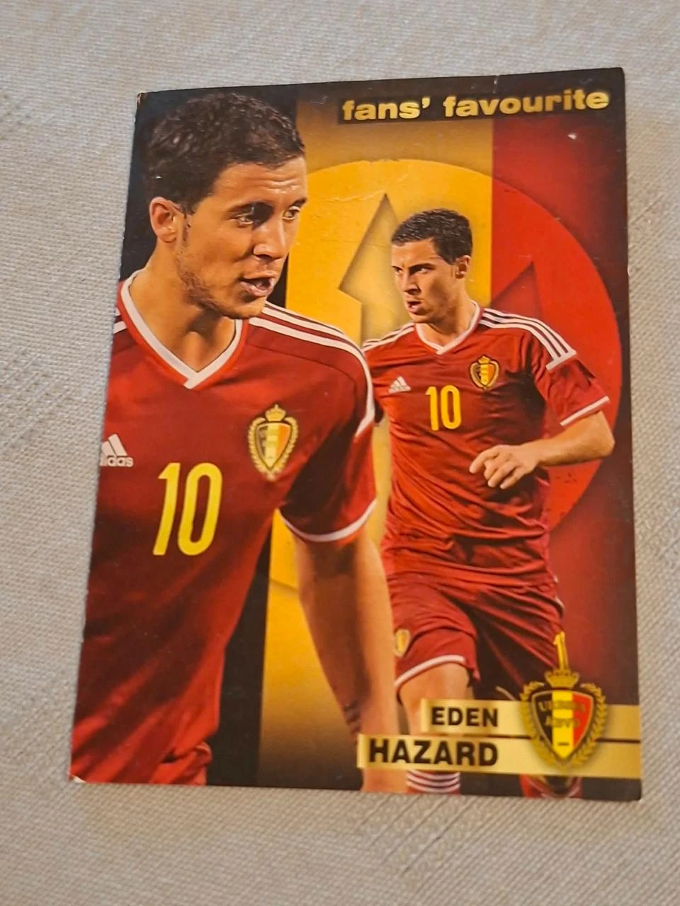 Panini / Voetbalkaart / Eden Hazard / Rode Duivels